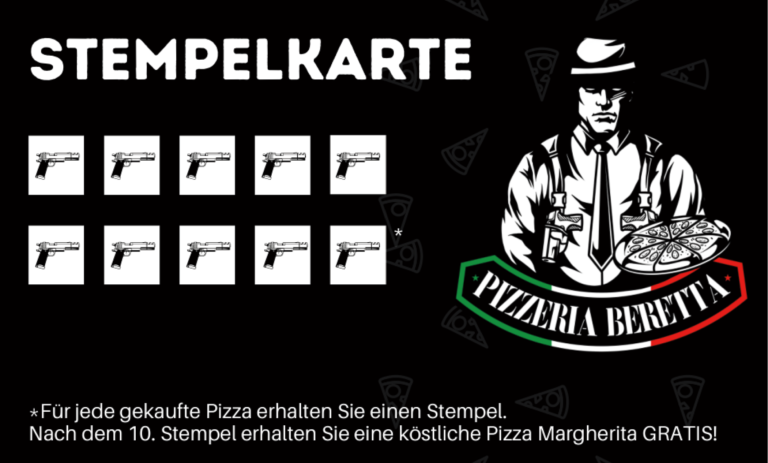 Pizzeria Beretta Stempelkarte